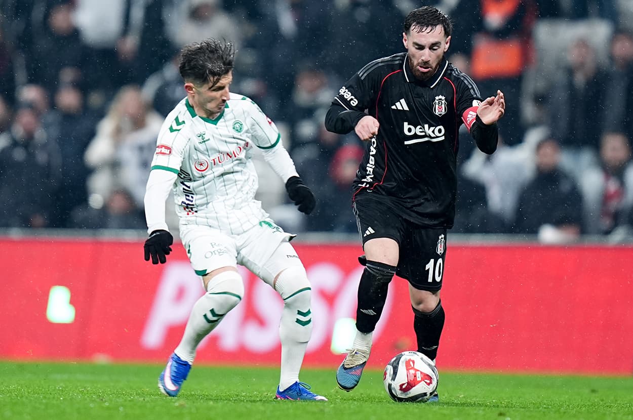 Beşiktaş - Konyaspor (Canlı anlatım)