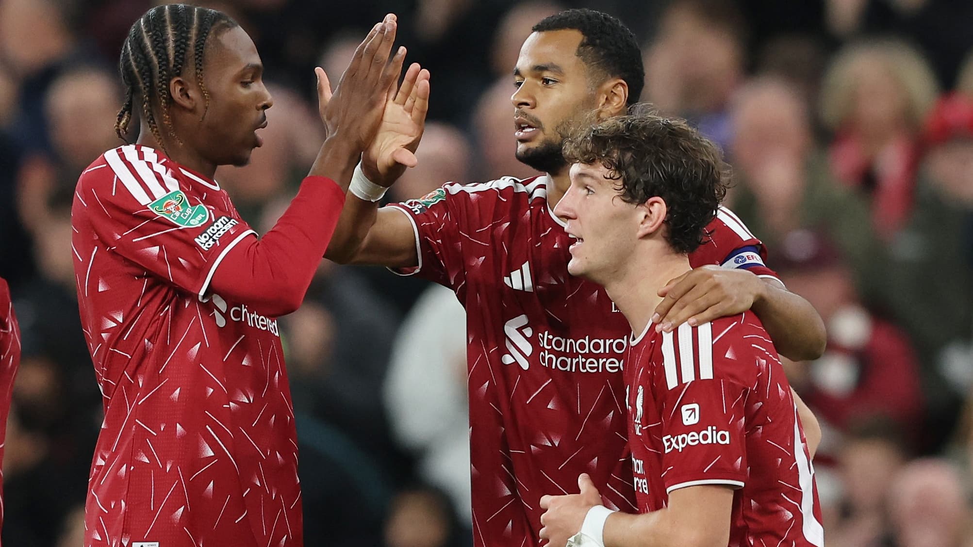 Liverpool, Tottenham'ı 3-1 yenerek Lig Kupası'nda bir üst tura geçti