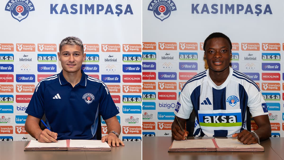 Kasımpaşa, iki genç oyuncu transfer etti.