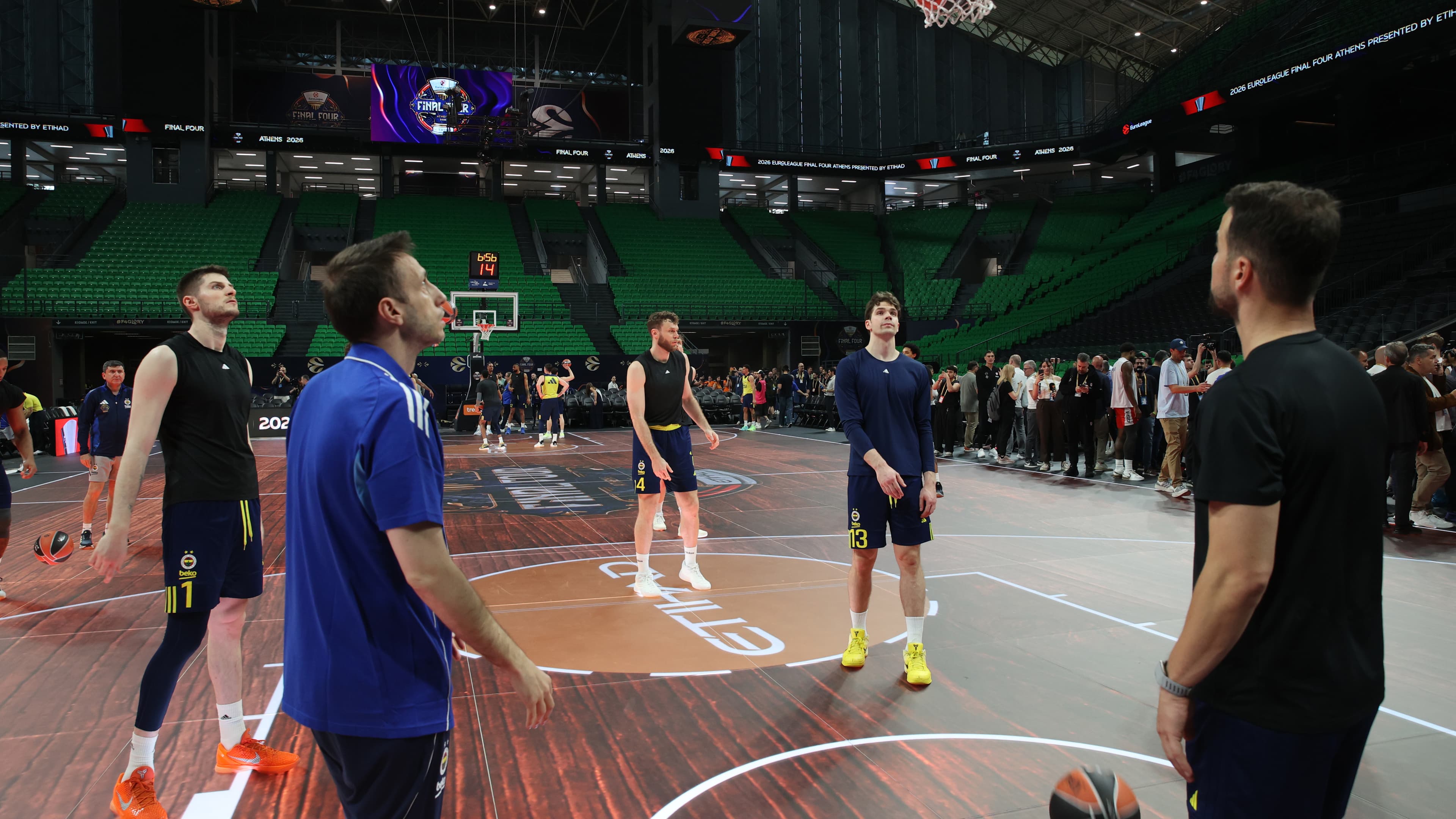 Fenerbahçe Beko, Olympiakos maçı için hazırlıklarını sürdürüyor