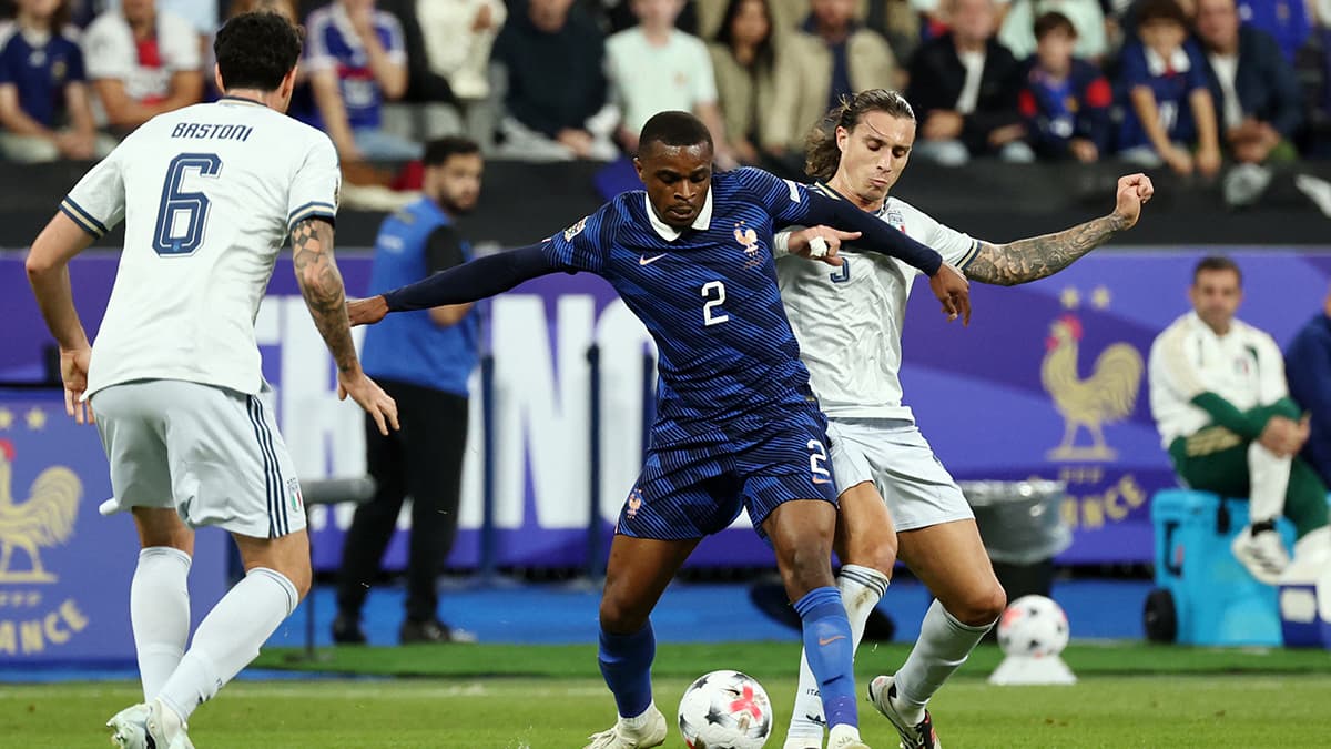 Fransa ve İtalya maçı 1-1 berabere tamamlandı