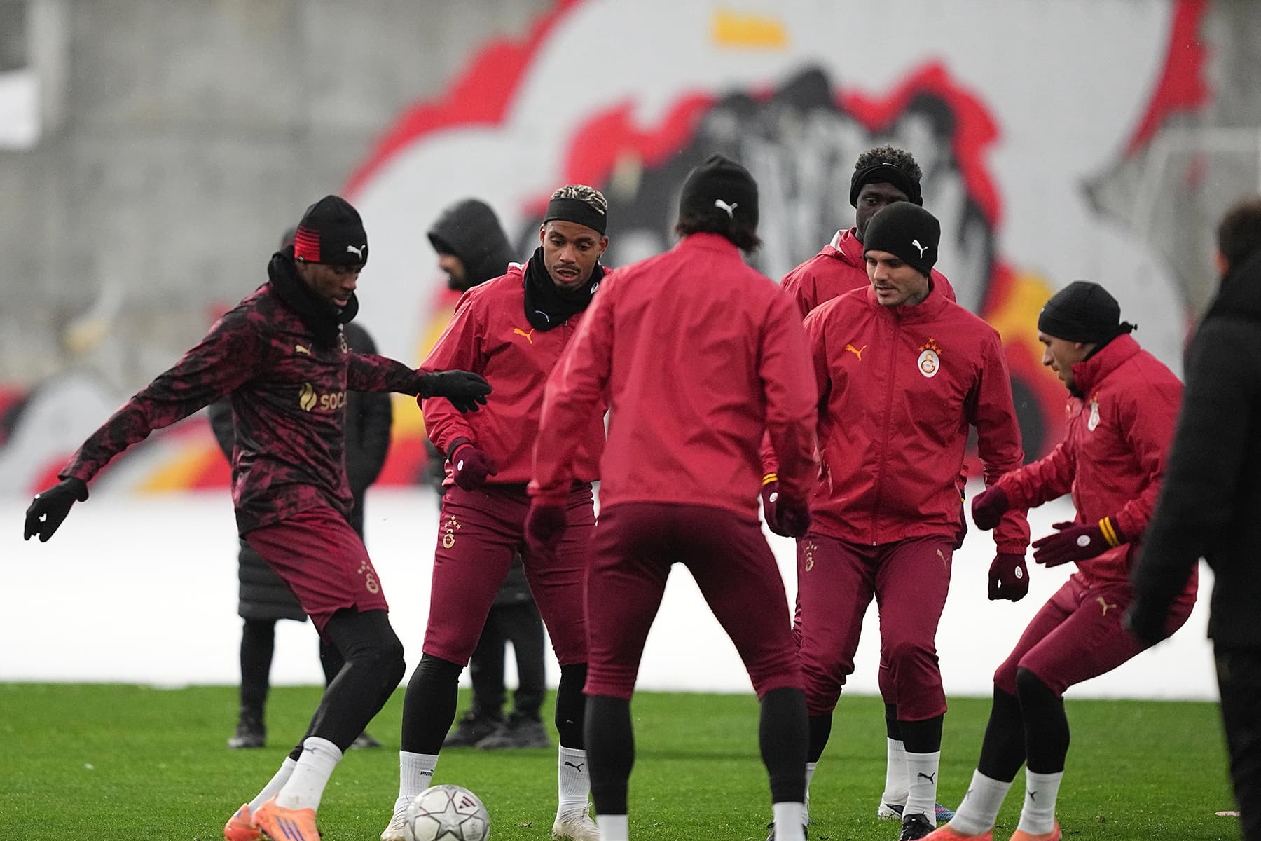 Galatasaray'da Atletico Madrid maçı hazırlıkları tamamlandı