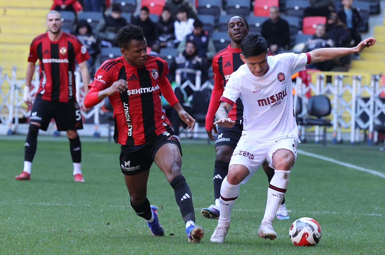 Gaziantep FK - Karagümrük maçından kazanan çıkmadı