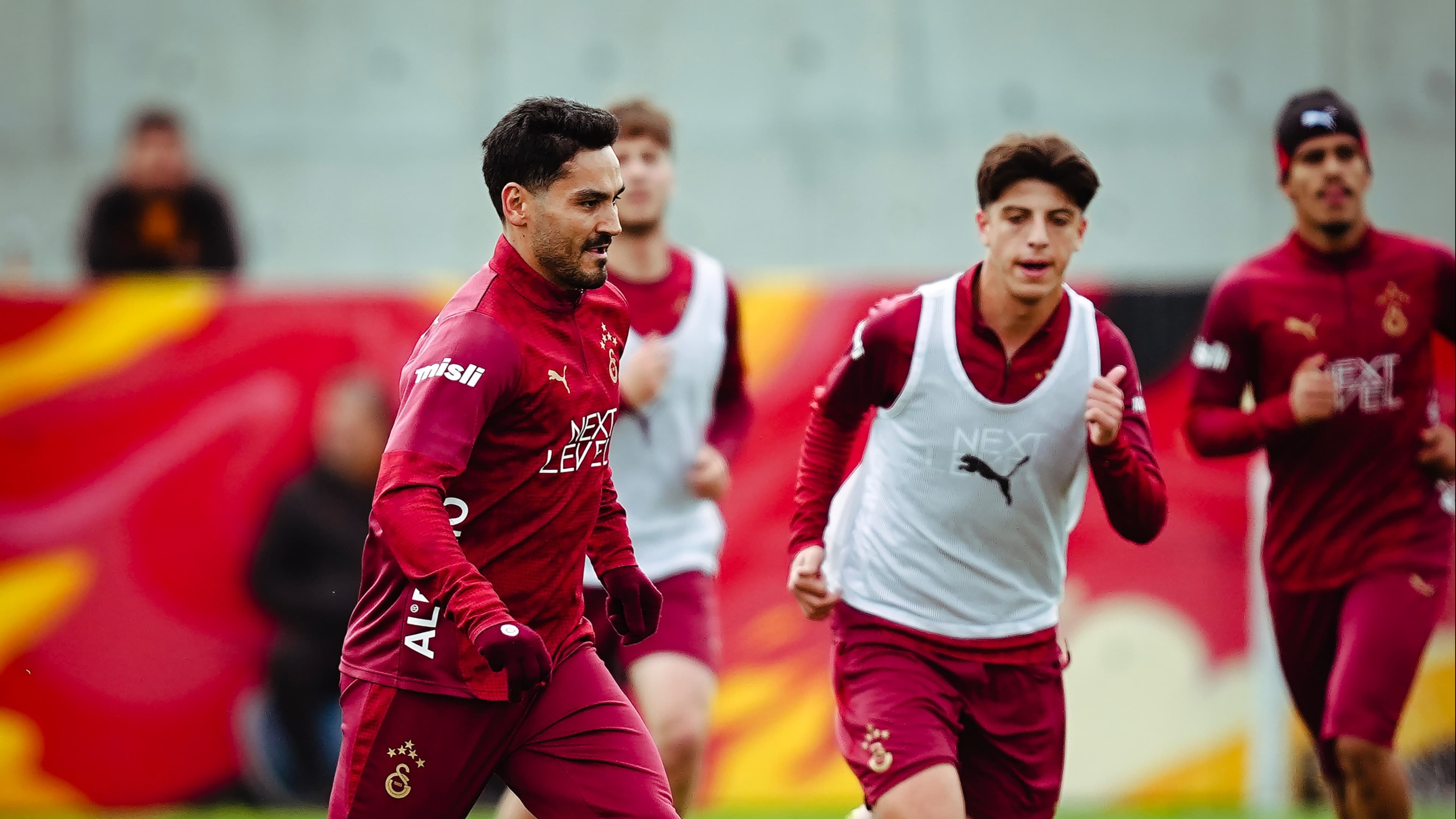 Galatasaray, Trabzonspor maçının hazırlıklarını sürdürdü