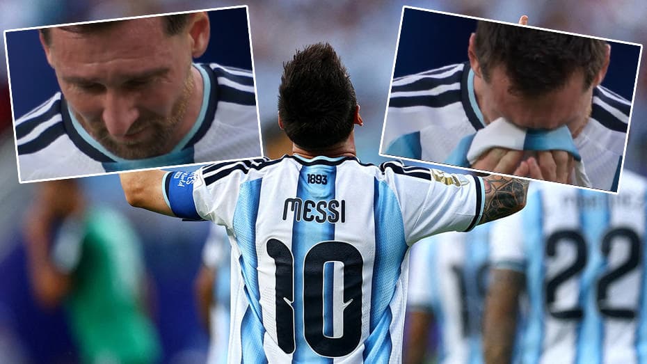 Messi, Cezayir karşısında hat-trick yaparak gözyaşlarına boğuldu
