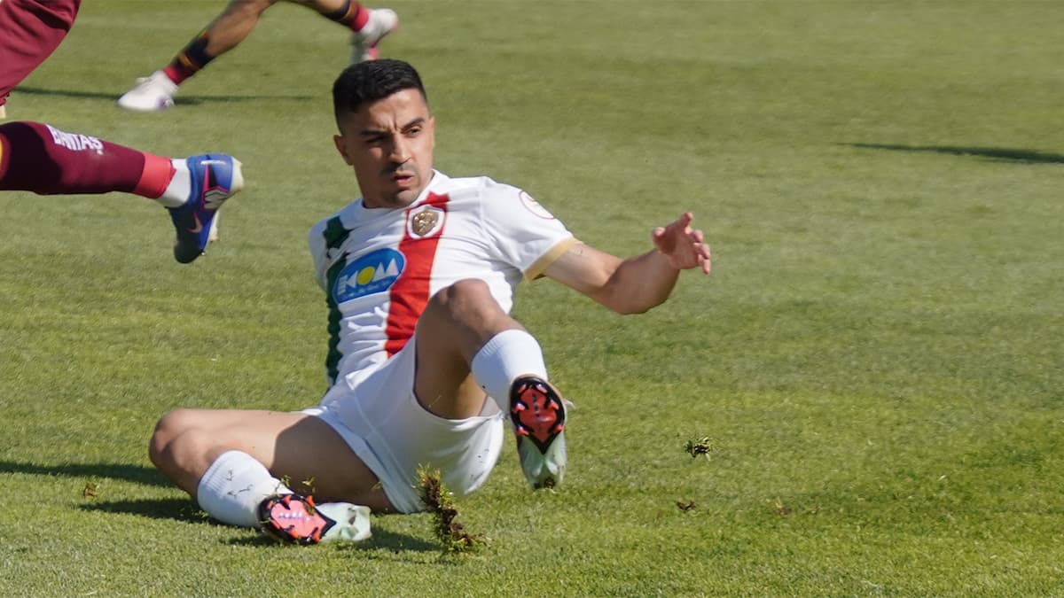 Amedspor'un futbolcusu Murat Uçar kutlamalara katılmadı