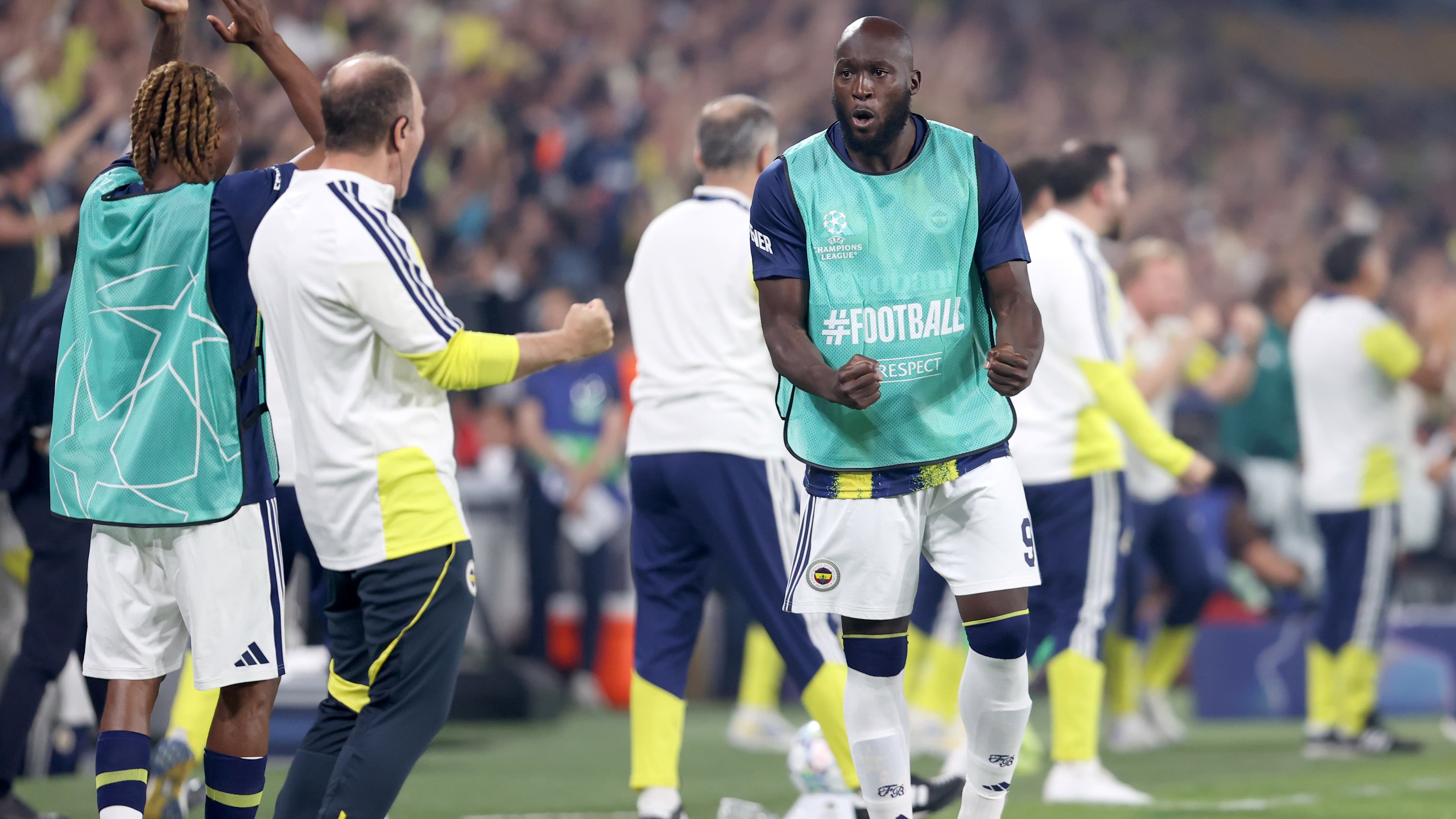 Romelu Lukaku, Fenerbahçe formasıyla ilk maçına çıktı