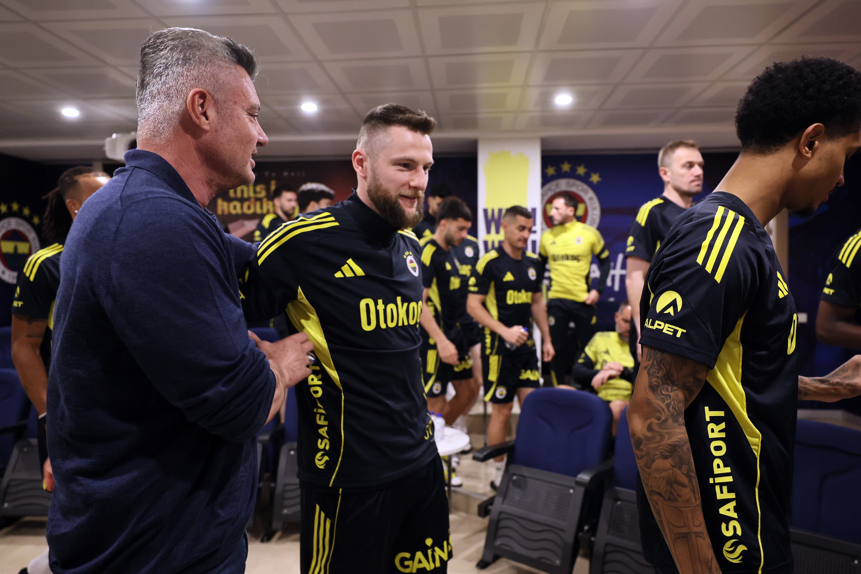 Sadettin Saran'dan derbi öncesi Samandıra'ya ziyaret