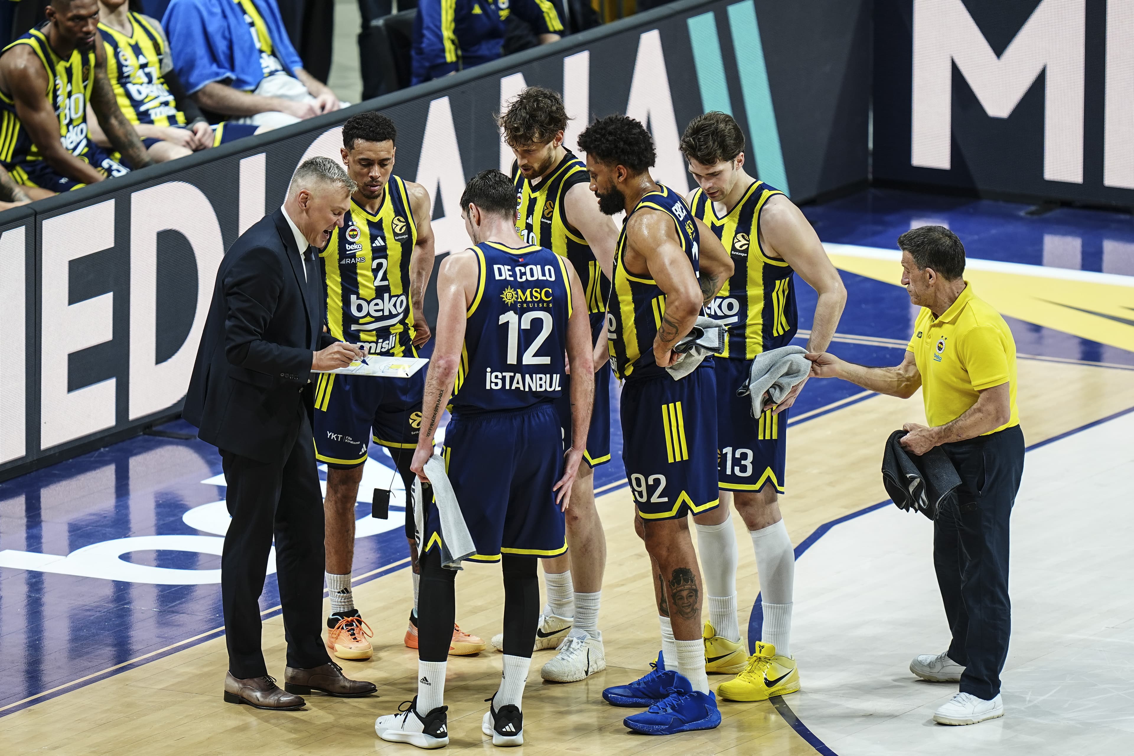 Sarunas Jasikevicius: "Deplasmanda farklı bir ortam olacak"
