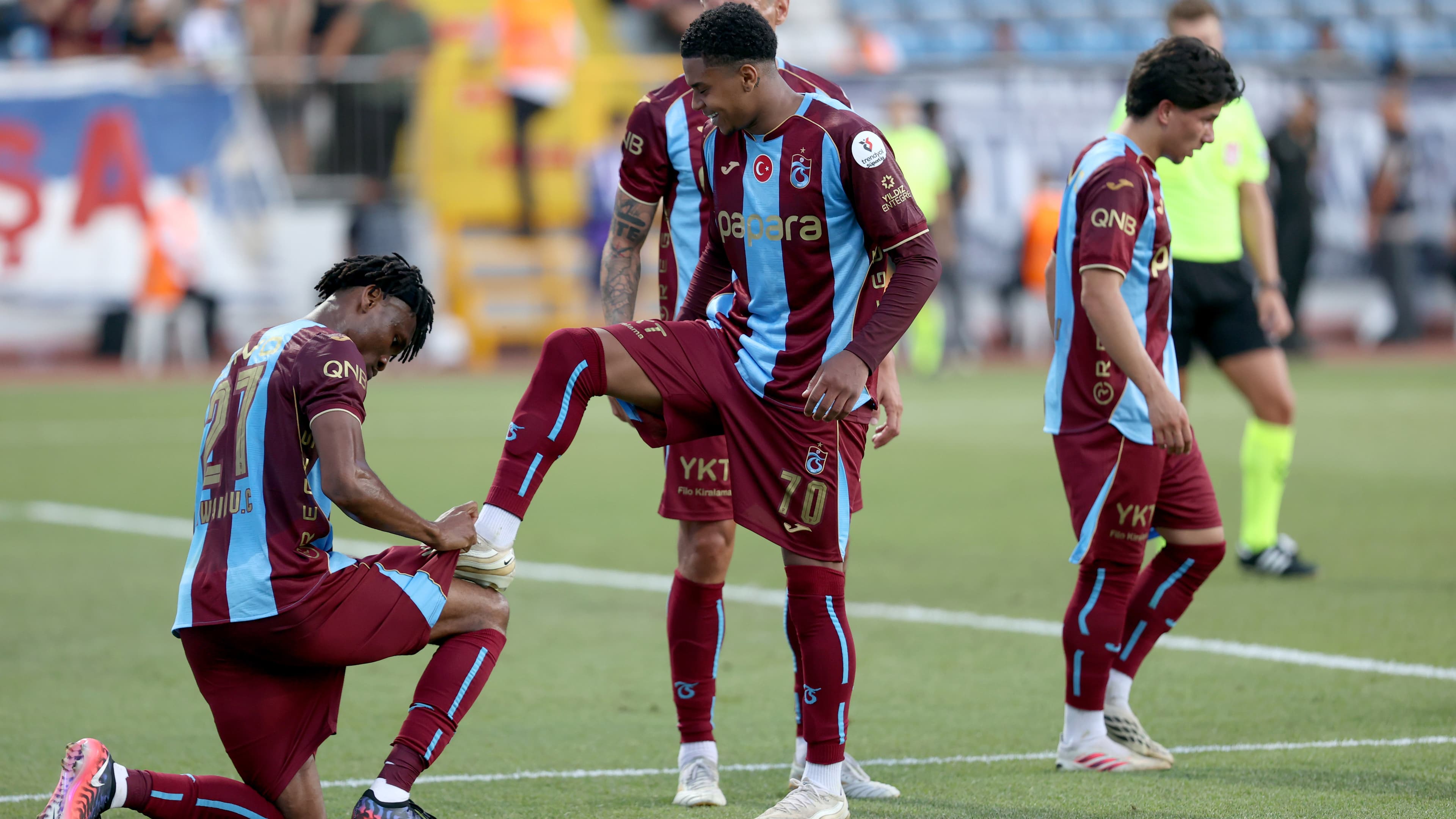 Trabzonspor'un sezonun ilk golü Saviolo'dan geldi