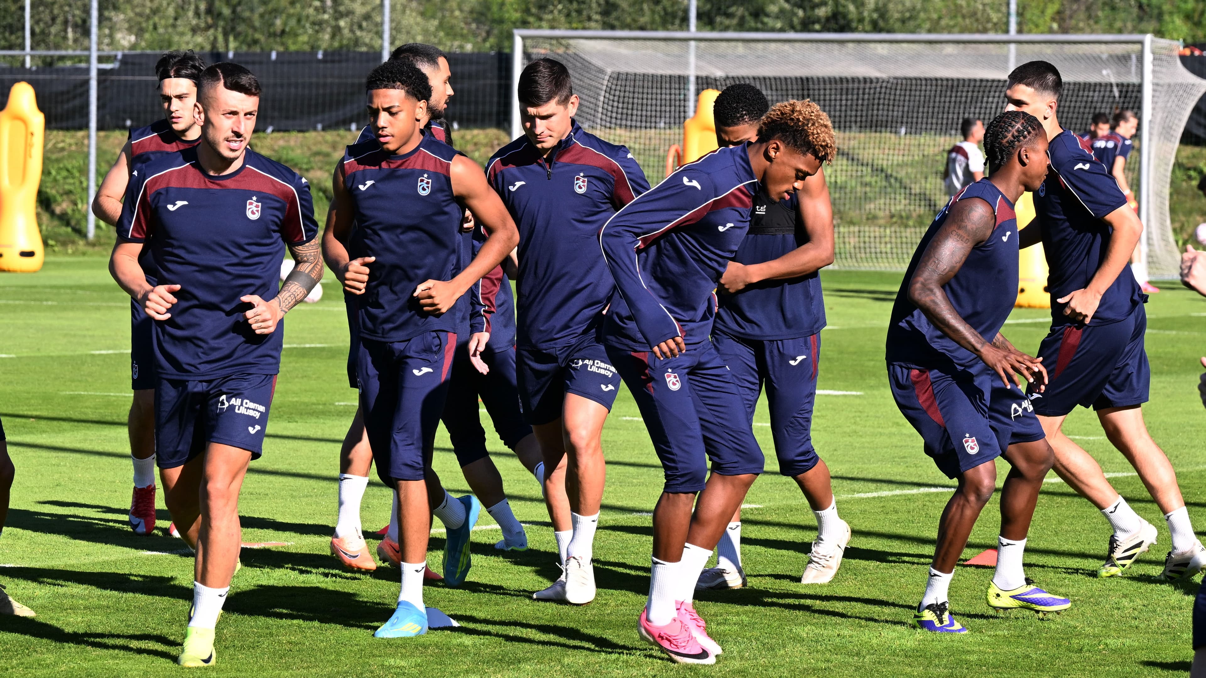 Trabzonspor, Avusturya kampında yeni sezon için çift antrenman yapıyor