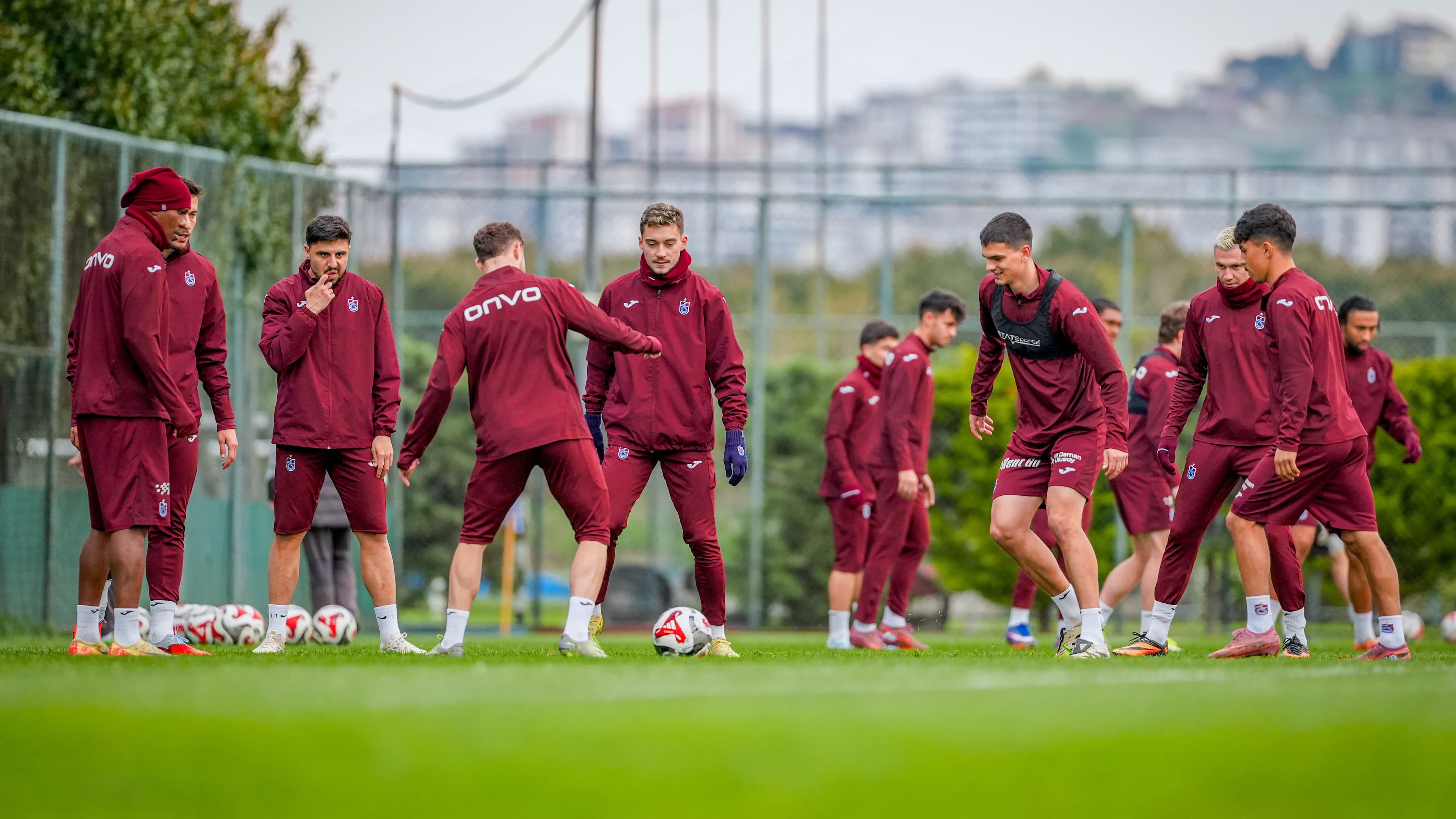 Trabzonspor, Göztepe maçının hazırlıklarını sürdürdü