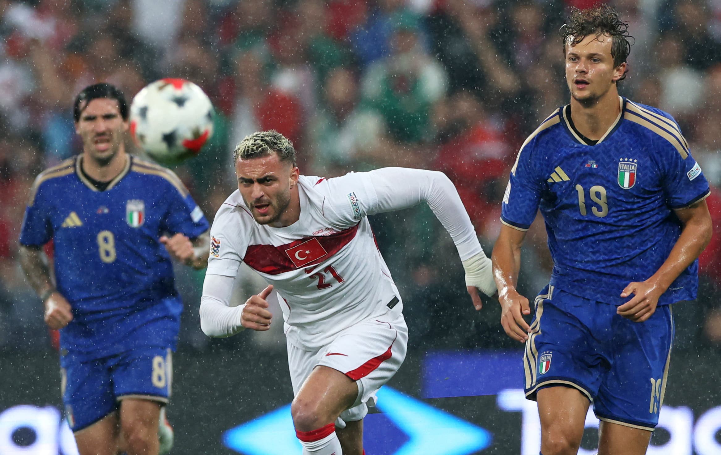 Türkiye, Uluslar Ligi'nde İtalya'ya 4-1 yenildi