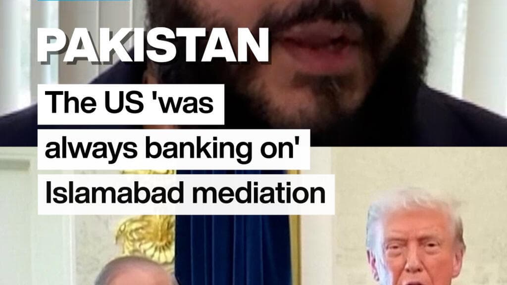 Pakistan: The US 'was always banking on' Islamabad mediation
