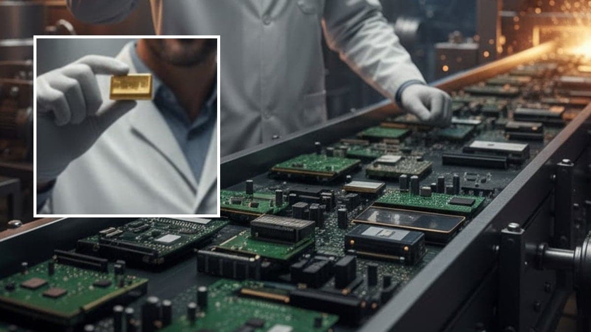 Çöpten toplayıp altına çeviriyorlar: 1 kilogramdan 2 gram altın çıkıyor