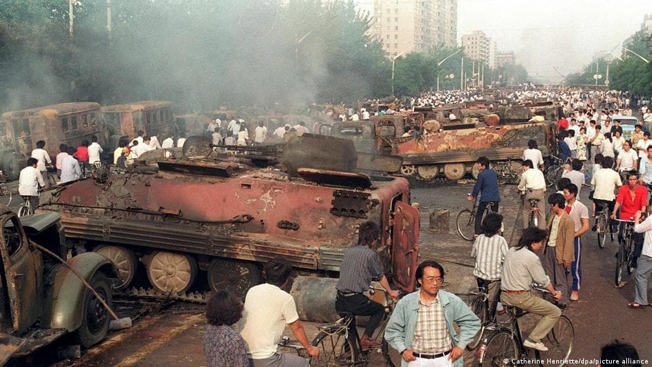 Tiananmen Square dissident criticizes China on massacre anniversary