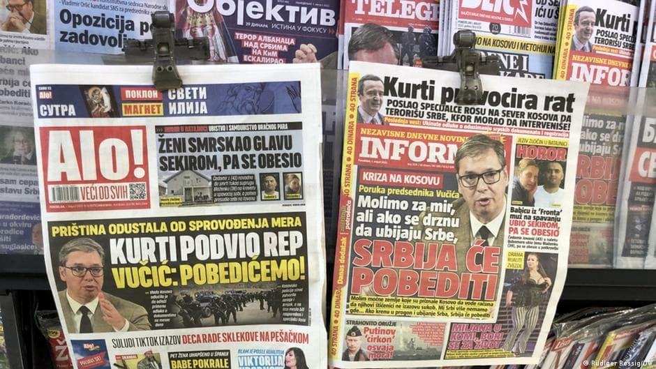How Serbia's government dominates the country's media