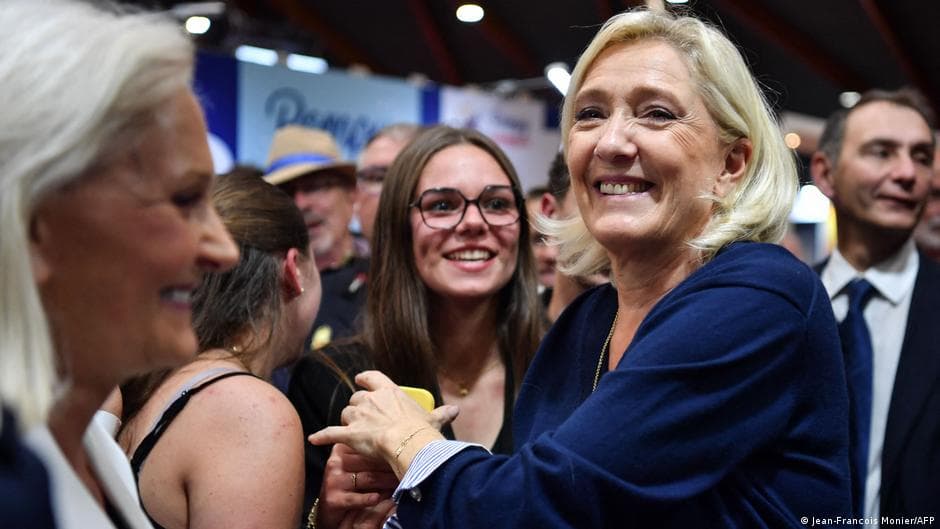 France's far-right party seeks to strengthen relations with Germany