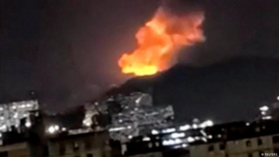 Venezuela: Explosions heard in Caracas