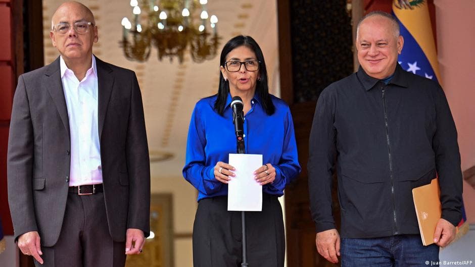 Trump hails call with Venezuela's 'terrific' interim leader