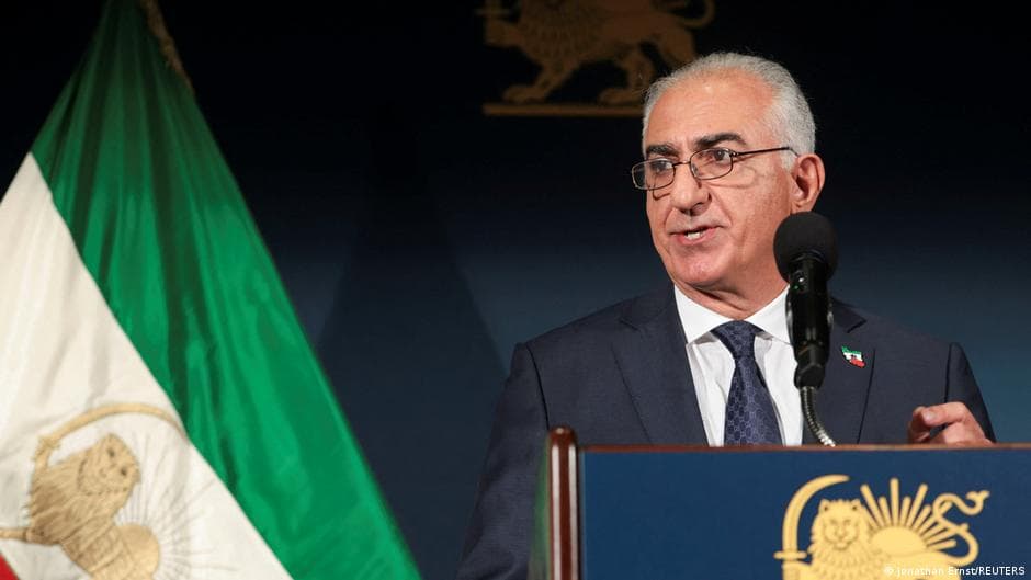 Iran's exiled crown prince asks Europe's help to end regime