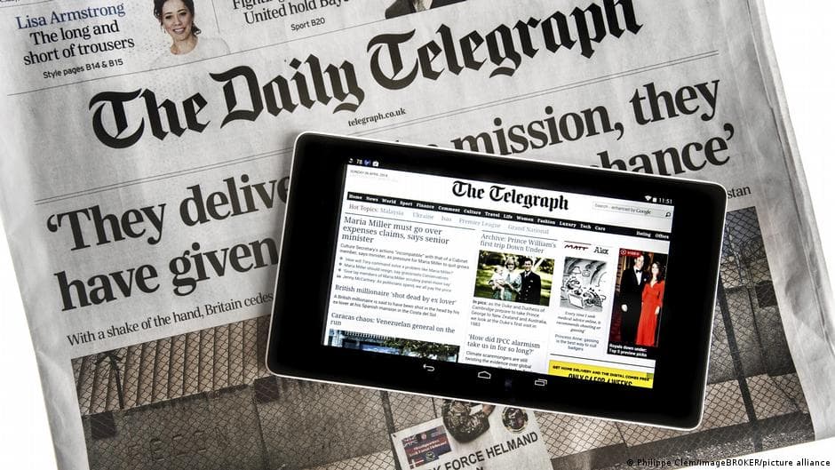 Germany's Axel Springer makes swoop to bag UK's Telegraph