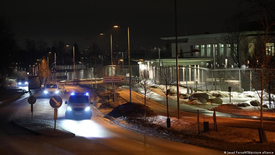 Explosion hits near US Embassy in Norway, no injuries