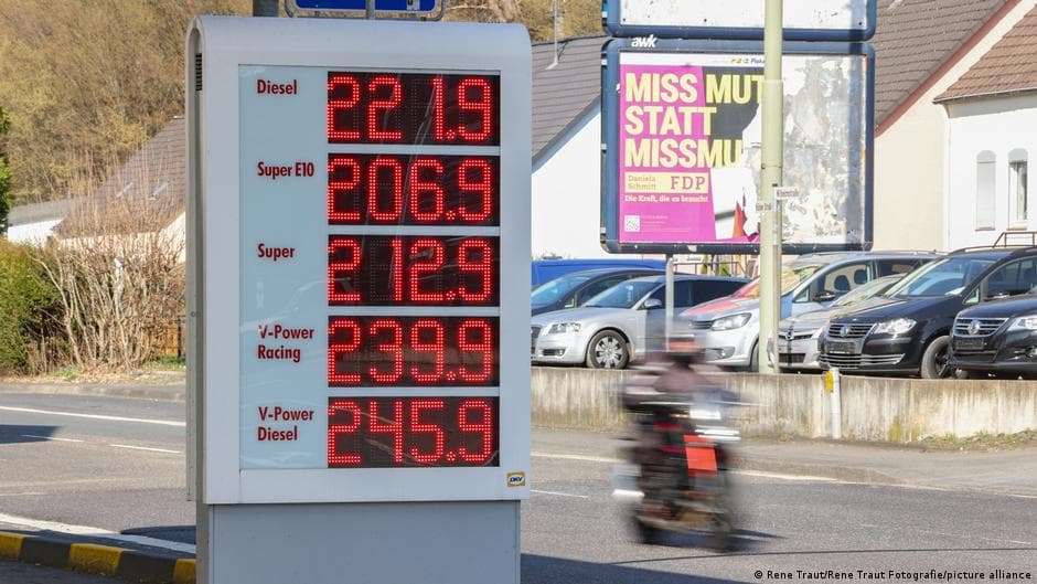 Germany considers windfall tax amid rising fuel prices