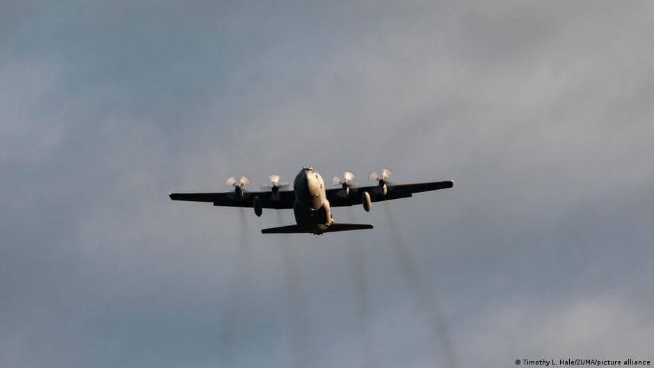 Colombia military plane crashes while transporting troops