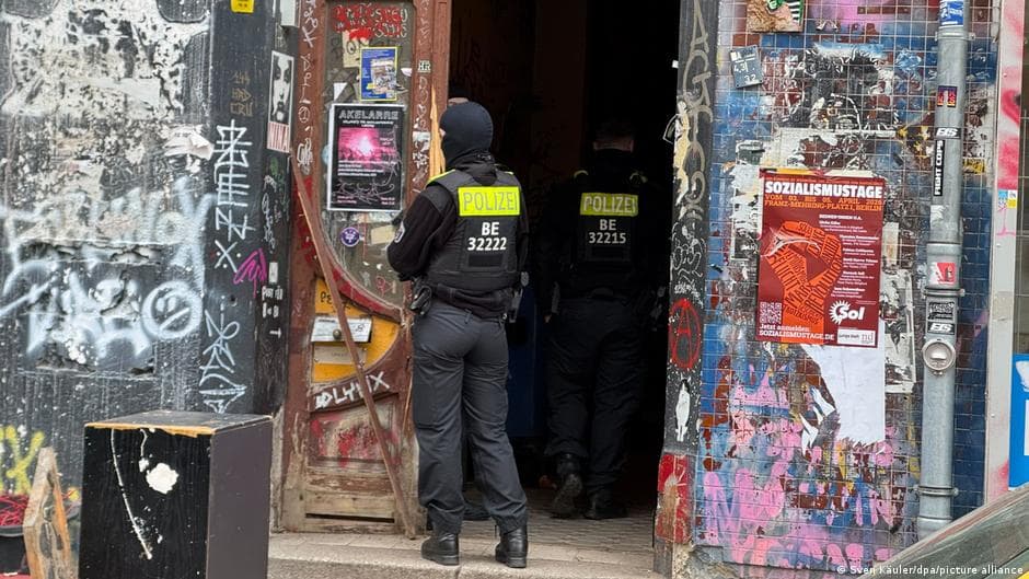 Nationwide raids over Berlin arson attack that left thousands without power