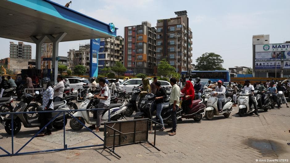 Indians flock to fuel pumps as Iran war drives shortage fears