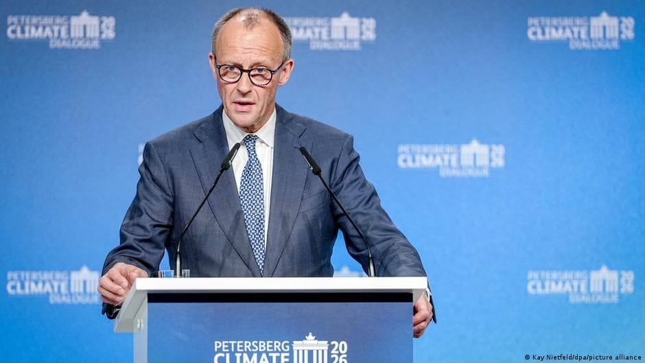 Germany's Merz: Climate protection must not hold economy back