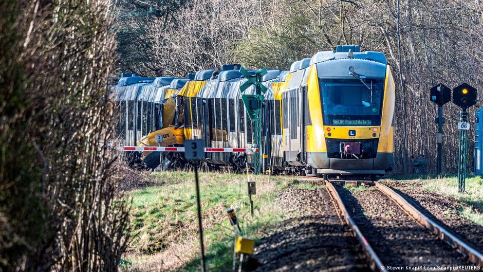 Denmark: Two trains collide injuring several