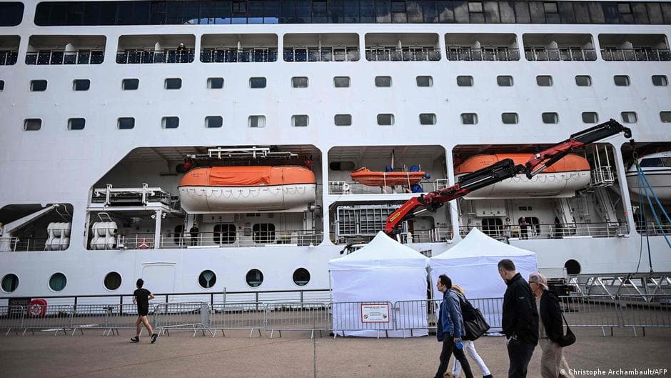 Cruise Ship in Bordeaux Under Lockdown Due to Stomach Bug Outbreak
