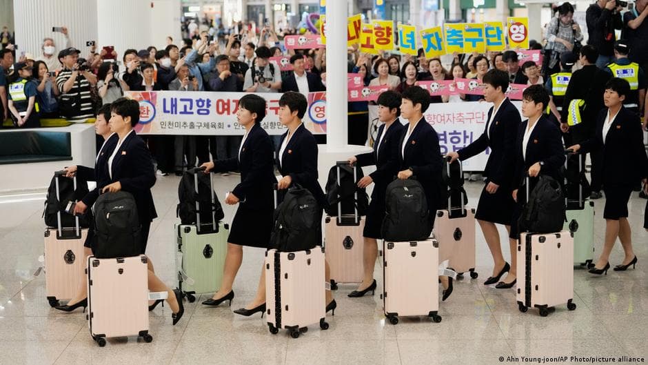 North Korean Women's Football Team Visits South Korea for First Time in Eight Years