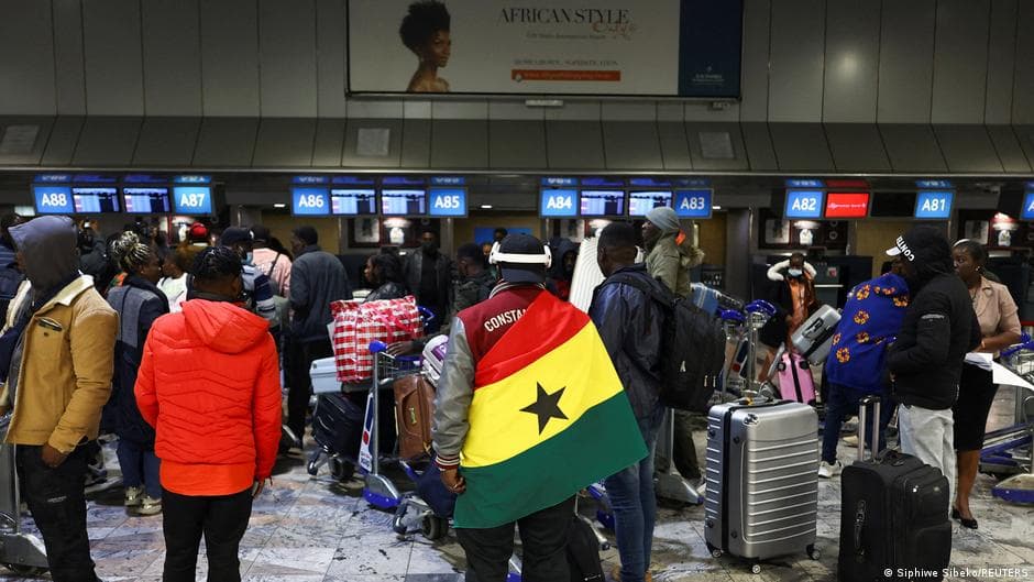 Three Hundred Ghanaians Depart South Africa Amid Rising Xenophobic Violence