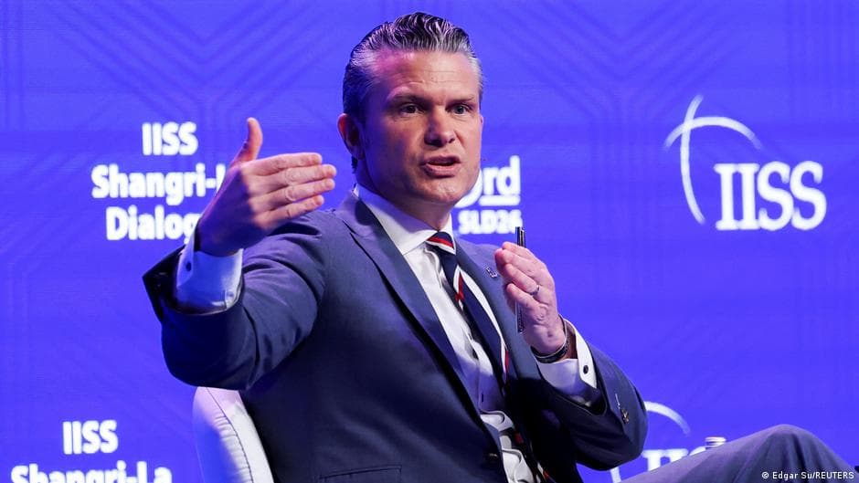 Hegseth: No nation, including China, should dominate Asia, at Shangri-La Dialogue