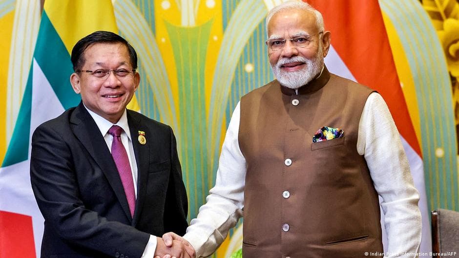 Myanmar President Min Aung Hlaing Visits India to Strengthen Bilateral Relations
