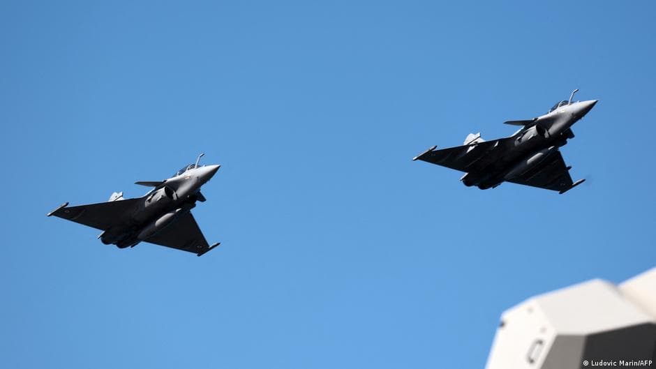 NATO Fighter Jet Intercepts and Shoots Down Drone Over Eastern Latvia