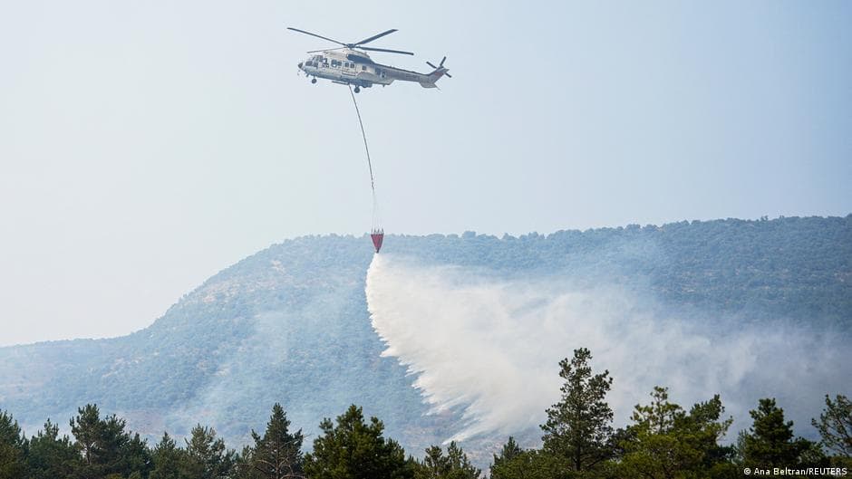 Major Wildfire Near Madrid Forces Evacuations and Burns Thousands of Hectares