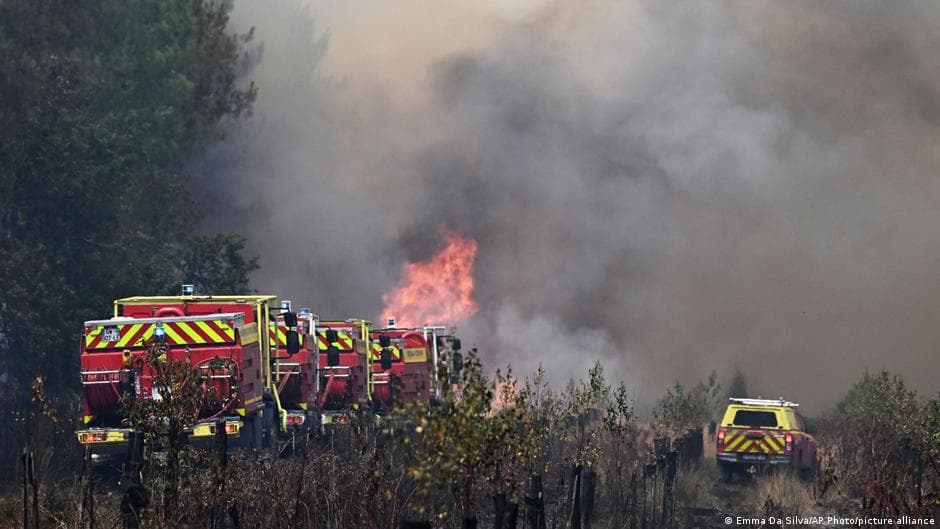 Extreme Heat Wave Expected to Intensify Wildfires in France and Spain