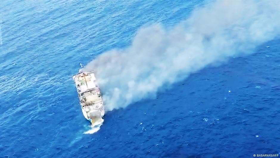 Passengers Rescued After Fire Breaks Out on Bali Ferry