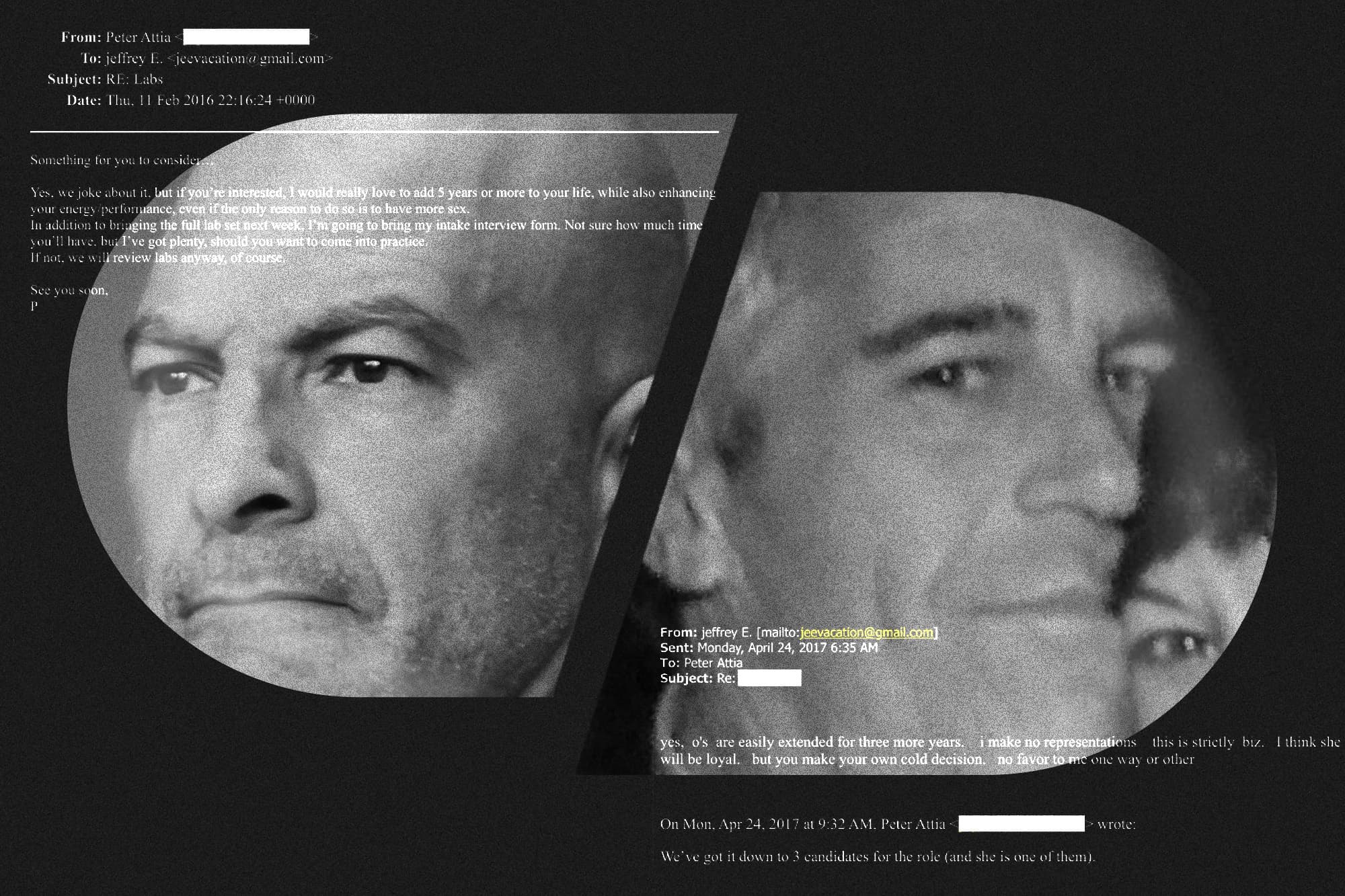 ‘I think she will be loyal’: Jeffrey Epstein’s role in Peter Attia’s rise