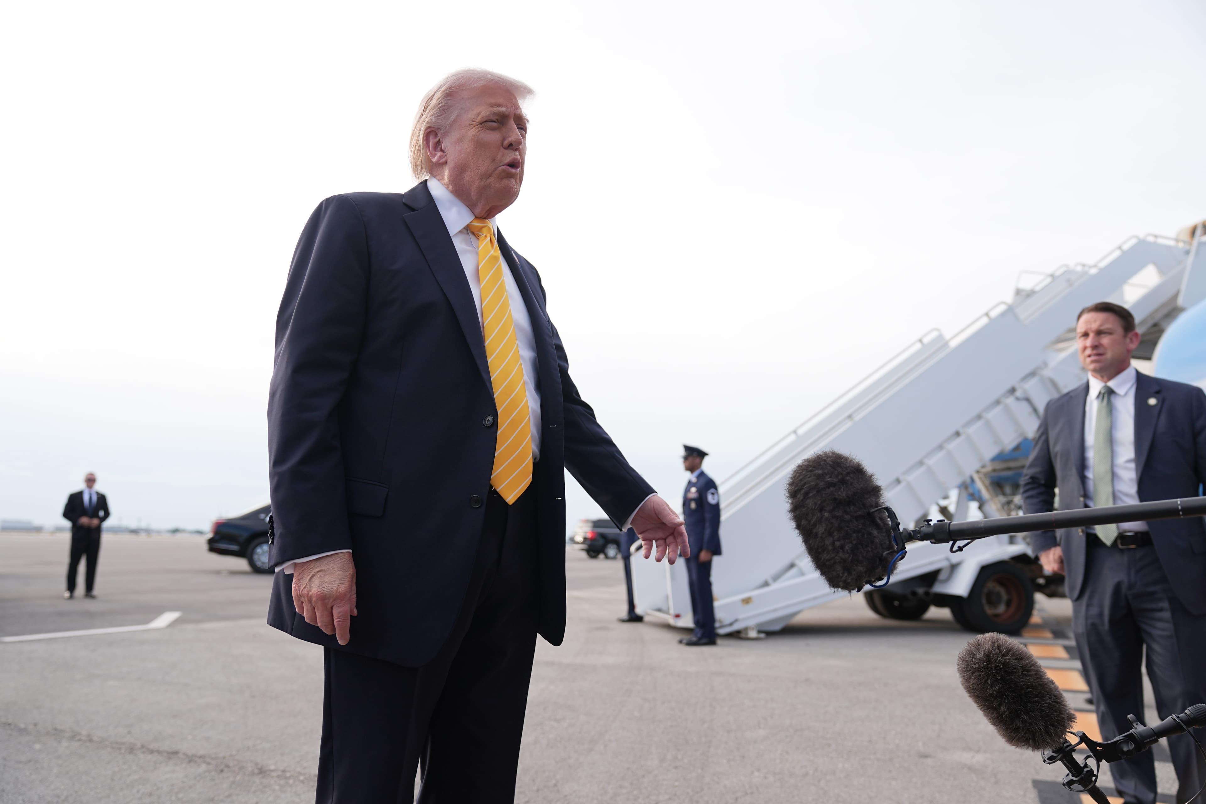 US to cut troop presence in Germany ‘a lot further than 5,000,’ Trump says