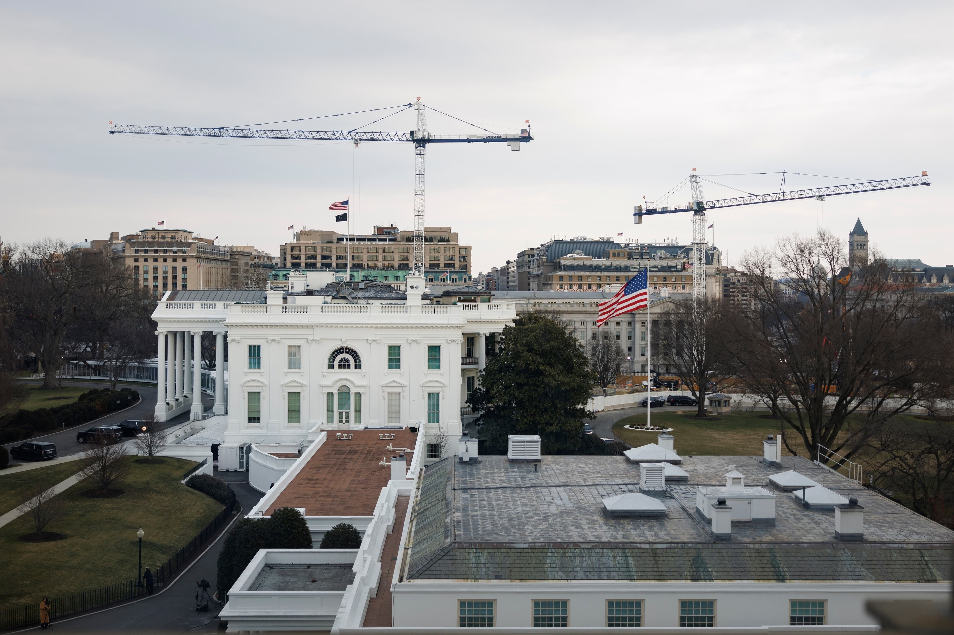 Trump could also tear down the Statue of Liberty, DOJ argues in defense of White House ballroom