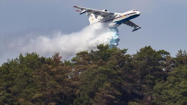 Yeşil vatan için dev filo: Havadan müdahale kapasitesi 462 tona yükseldi