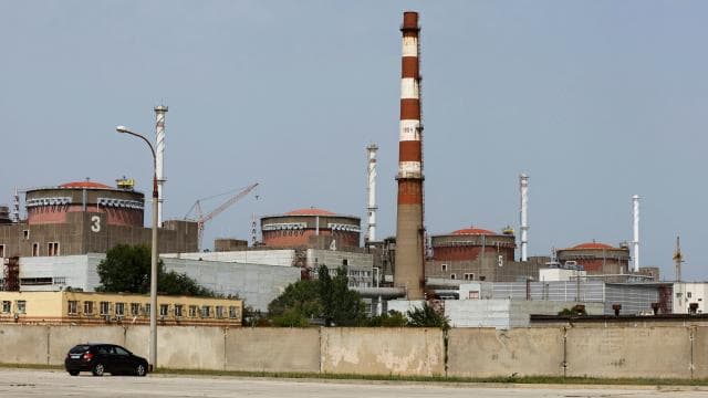 Ukrayna İHA'sı Zaporijya Nükleer Santrali'ne isabet etti