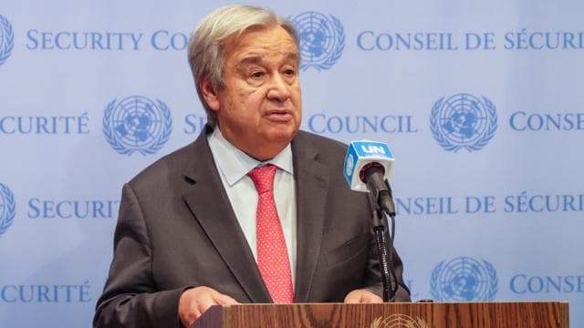 BM Genel Sekreteri Guterres, Batı Şeria'daki İsrail saldırılarını kınadı