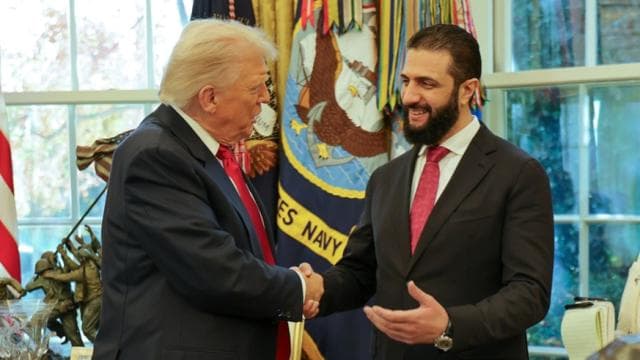 ABD Başkanı Trump, Suriye Cumhurbaşkanı Şara ile görüştü