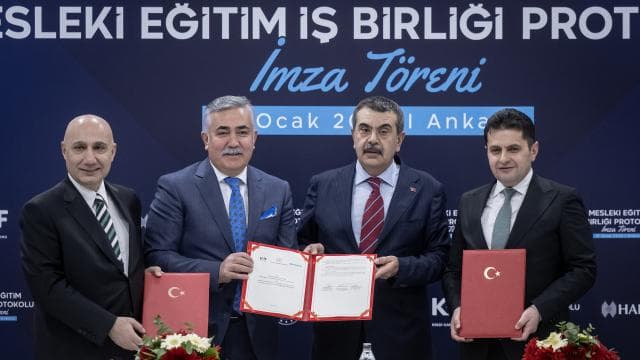 Mesleki eğitimin yaygınlaştırılması için dev iş birliği